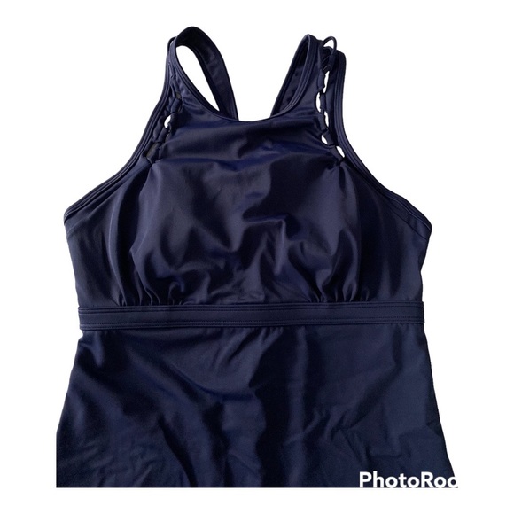 Athleta Tankini Top High Neck Bra Top - Picture 4 of 9